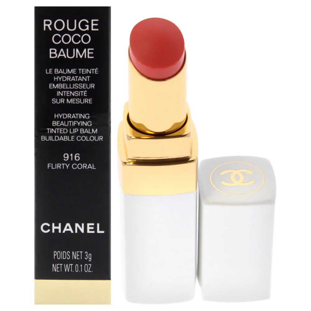 Chanel Rouge Coco Baume 916 Flirty Coral