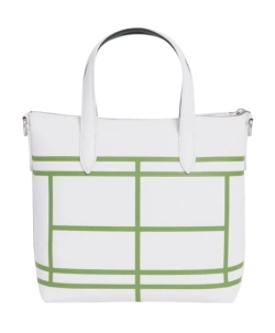 Сумка спортивная Lacoste Mini Anna Reversible Zipped Tote - white