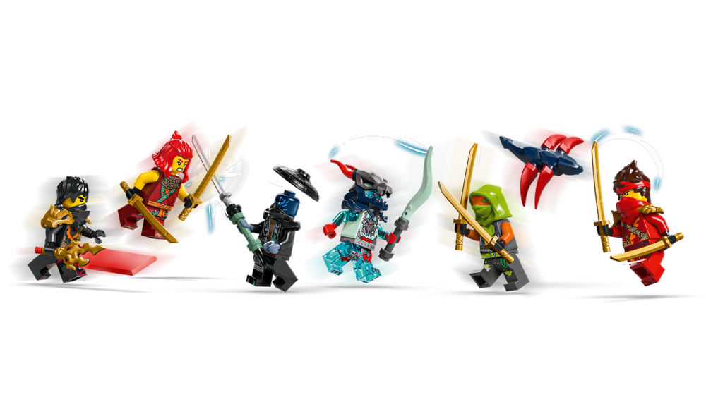 Конструктор Лего Ниндзяго Боевая машина ниндзя 71844 | LEGO Ninjago Ninja Combat Vehicle | большой 3-в-1 | 561 деталь 8+