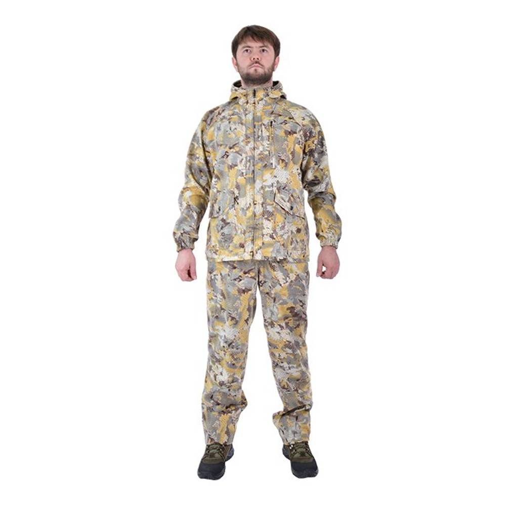 Костюм мужской летний "Кречет", twill, соты серые, ХСН