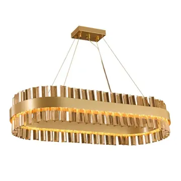 Подвесная люстра 27W 4000K 4263-8P золото Marquis Favourite