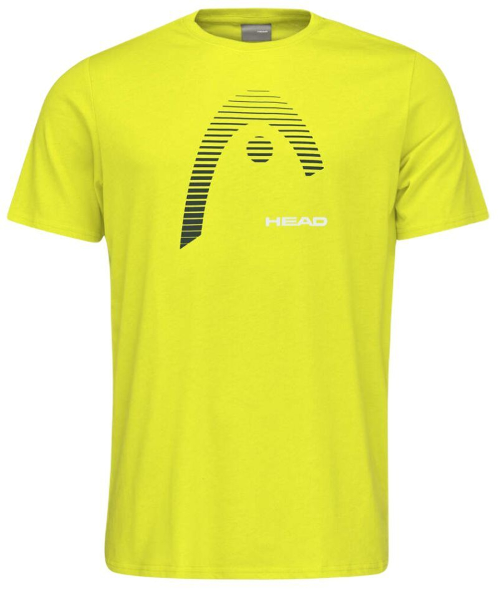 Мужская теннисная футболка Head Club Carl T-Shirt - желтый