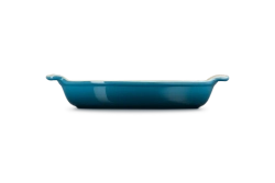 Le Creuset Форма для выпечки 28см, овальная, темно-бирюзовая. 61105286420006
