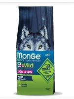 Monge Dog BWild LOW GRAIN (Монж Дог) корм для взрослых собак низкозерновой со вкусом кабана 12 кг