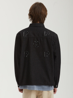 Мужская Рубашка Applique Logo Denim