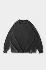 Лонгслив SHMOT "BLANK" GARMENT DYE Черный