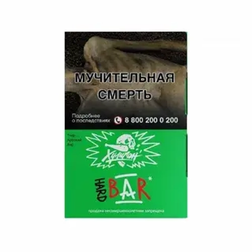 М. Табак для кальяна Хулиган Хард БАР (Барбарис) 25гр