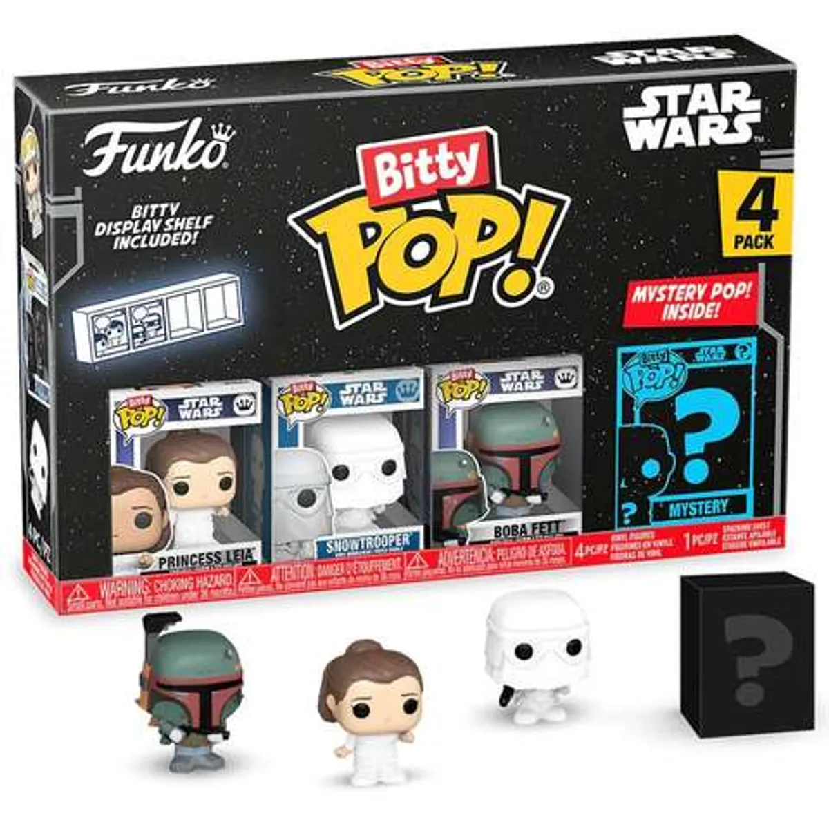 Funko Bitty POP! Star Wars Episode V. 4 Pack Series 4