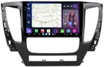 Магнитола для Mitsubishi Pajero Sport 3 2016-2020 АКПП (поддержка 360, климата и БК) - FarCar S500-TS20 монитор 9.5" 2K QLED на Android 14, Быстрейшая, CarPlay, 4G SIM-слот