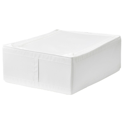 IKEA SKUBB  (ИКЕА СКУББ)  -  Короб для хранения одежды/белья - белый 43x53x19 см