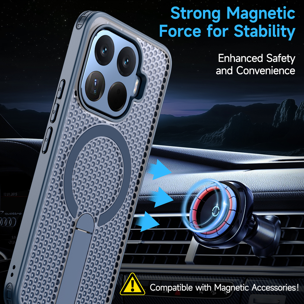 Прозрачный чехол Mesh Pro Magnetic Case для Xiaomi 17T