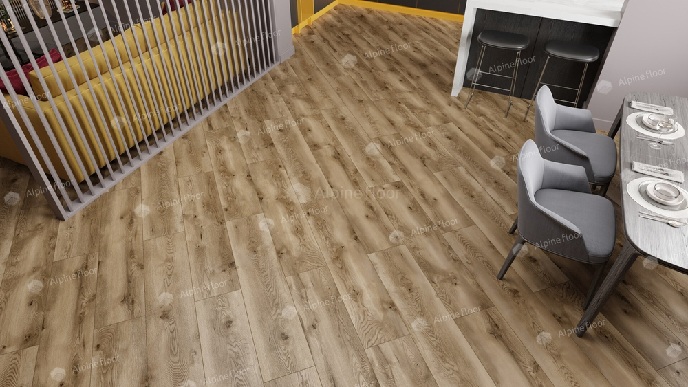 Ламинат Alpine Floor Aqua Life XL Дуб Комо LF104-09