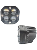 Фара 12v!!! 4 линзы провод 220см разъем 2pin для электровелосипедов