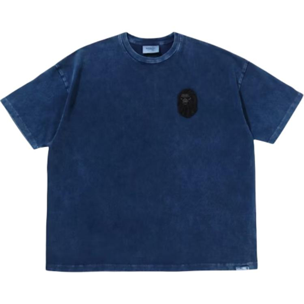 A Bathing Ape Black Badge Logo I Tee