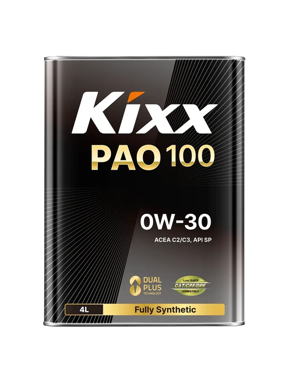 Масло моторное KIXX PAO 100 0W-30 4 л L202044TR1