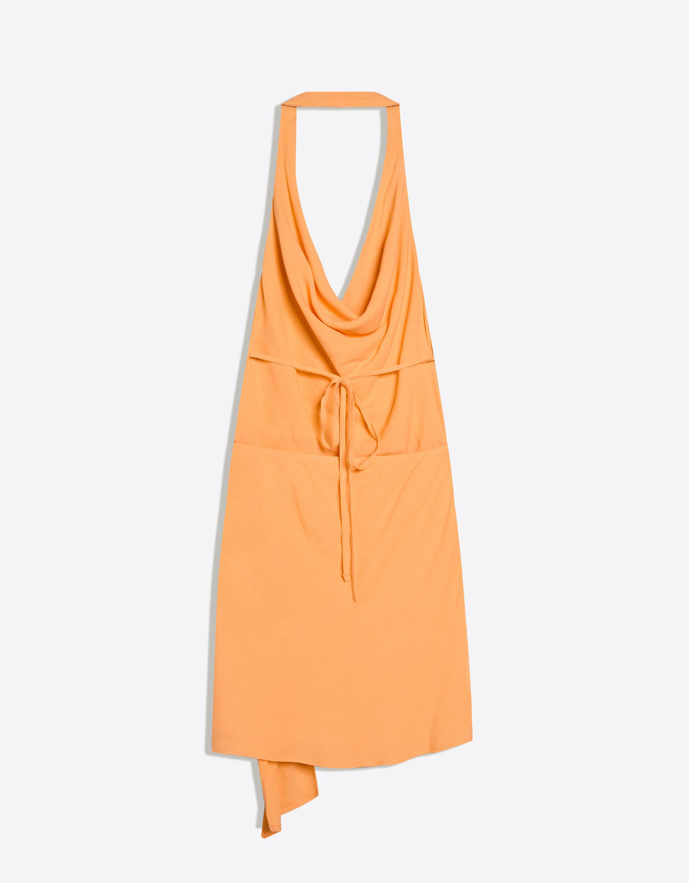 МИНИ-ПЛАТЬЕ С ДРАПИРОВКОЙ - BERSHKA