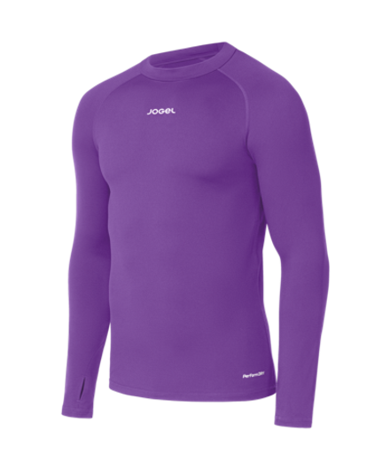 Джемпер компрессионный утепленный Jogel CAMP 2 PerFormDRY Baselayer Top Warm, фиолетовый P3