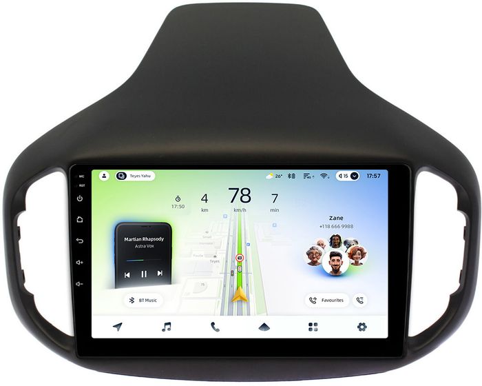 Магнитола для Chery Tiggo 7 2016-2020 - Teyes CC4L-DTS монитор 10.1" IPS, Android 14, Быстрая, Snapdragon 662, CarPlay, 4G SIM-слот