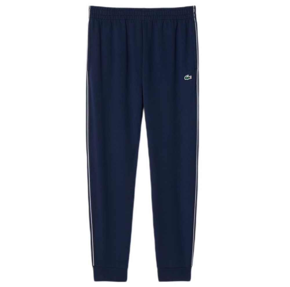 Мужские теннисные штаны Lacoste Sport Knit - navy blue