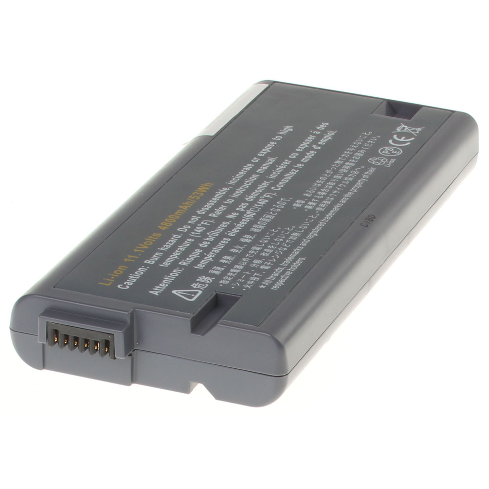 Аккумулятор iBatt 4800mAh, для VGN-A290 PCG-8T2L VGN-A517B PCG-8R4L VGN-A517S VAIO PCG-8T1M PCG-GR370