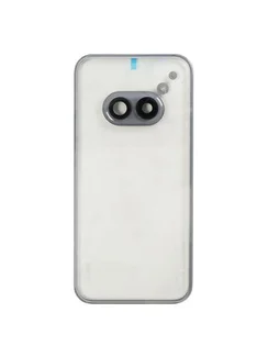 Задняя крышка для Nothing Phone (2a) со стеклом камеры, серая / молочная (Grey / Milk)