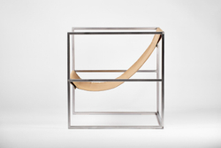 Уличное кресло TESS Outdoor Chair stainless / taupe textile (Up!Flame)