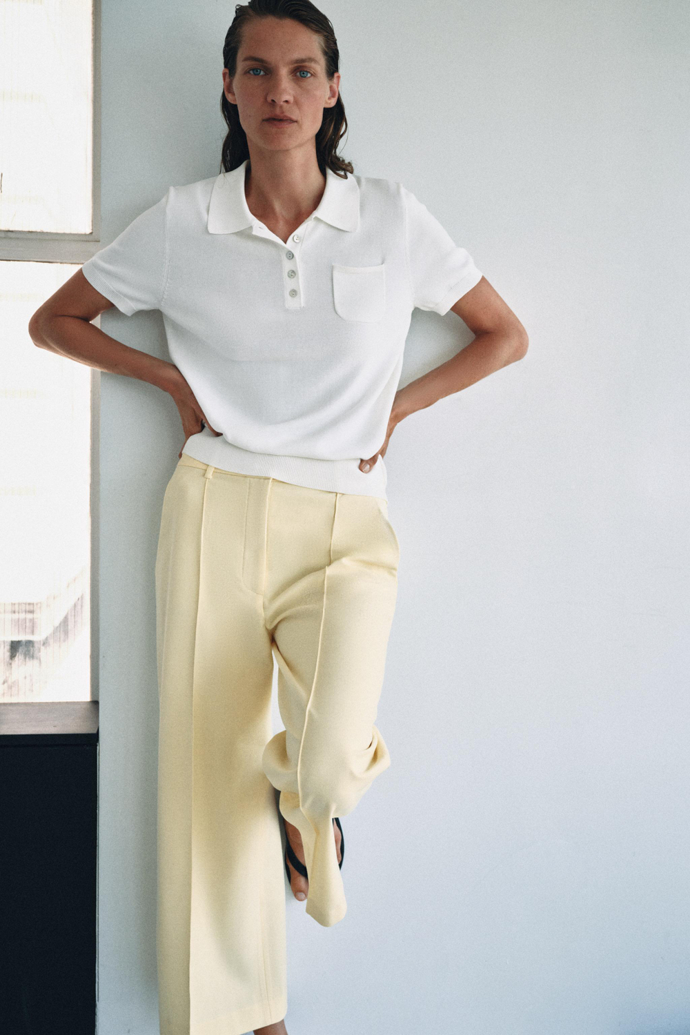 УКОРОЧЕННЫЕ БРЮКИ — ZW COLLECTION — ZARA