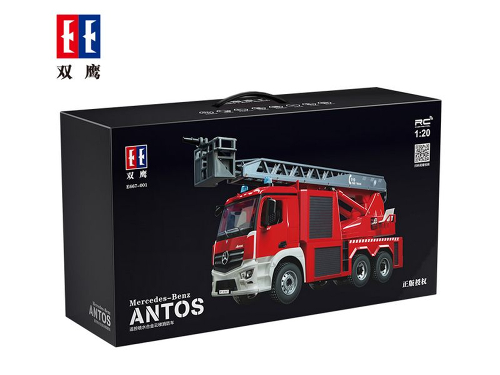 Радиоуправляемая пожарная машина Double Eagle Mercedes-Benz ANTOS 1/20 2.4G RTR , E667-003