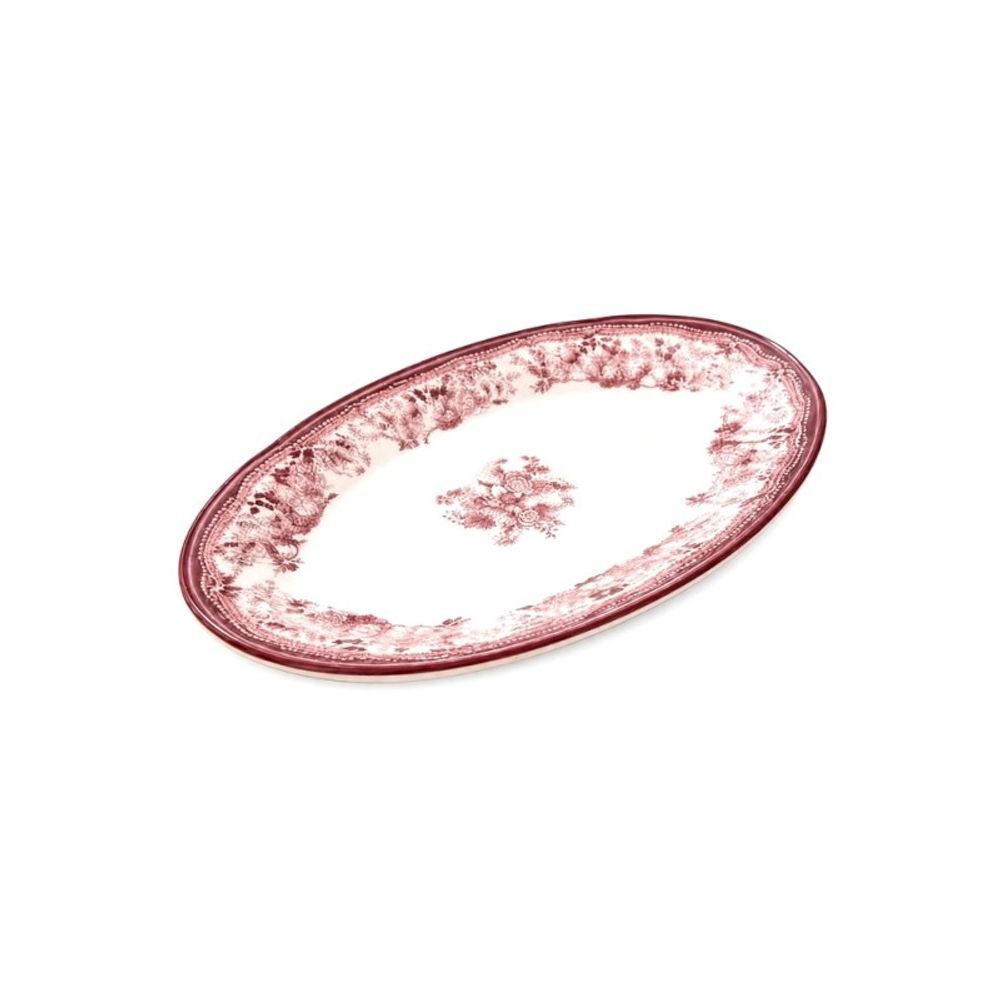 Блюдо овальное 21см Porser Velour Maroon