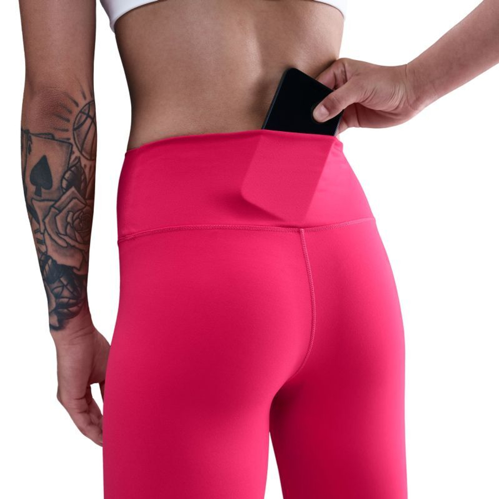 Женские леггинсы Nike Dri-Fit One 7/8 High-Rise - rush pink
