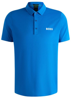 Мужское теннисное поло BOSS Patteo MB 17 Short Sleeve - небесный