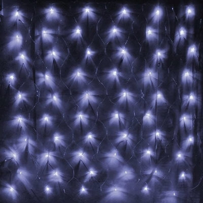 Гирлянда для дома Сетка 2,0м 144лампы LED 8 реж, Белый