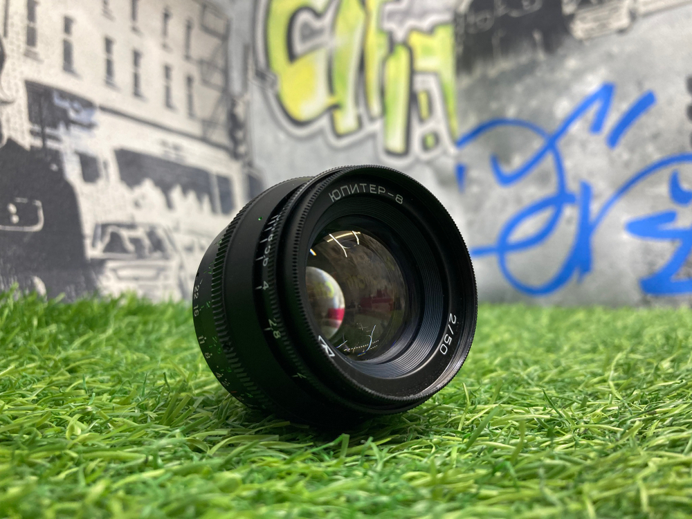 Юпитер-8 2/50mm M39 Черный