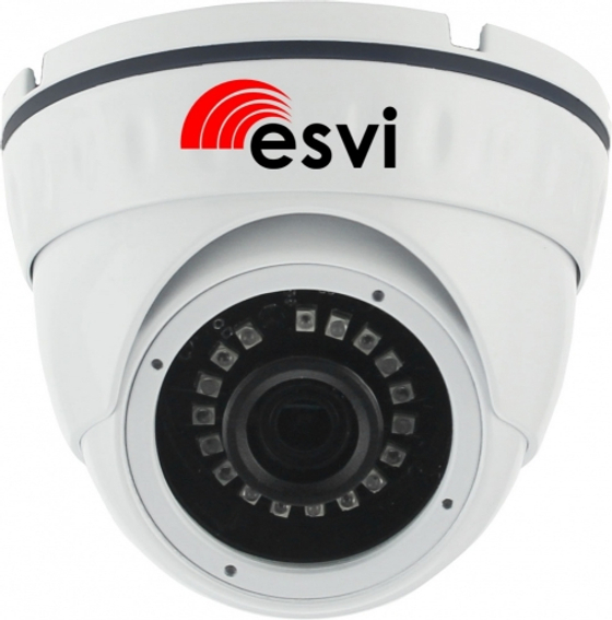 EVC-IP-DN5.1-CG-P/M (XM) купольная уличная IP видеокамера, 5.0Мп, f=2.8мм, POE, микрофон