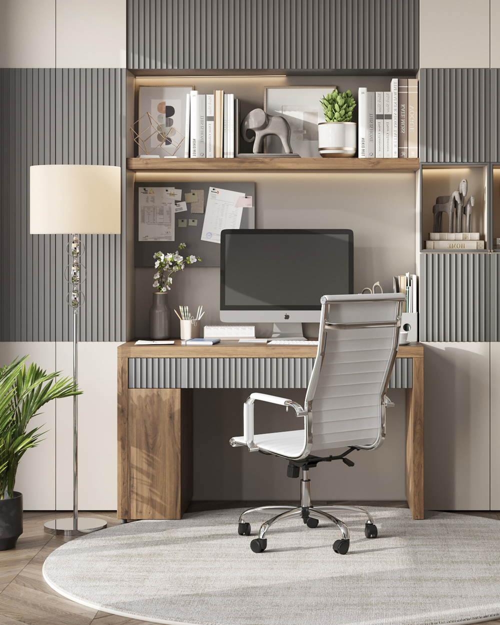 Кресло руководителя TopChairs City белое