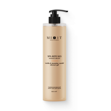 Гель для душа парфюмированный Mixit Spa Rituals Vanilla&Jasmine,Sandal Shower Gel 500 мл