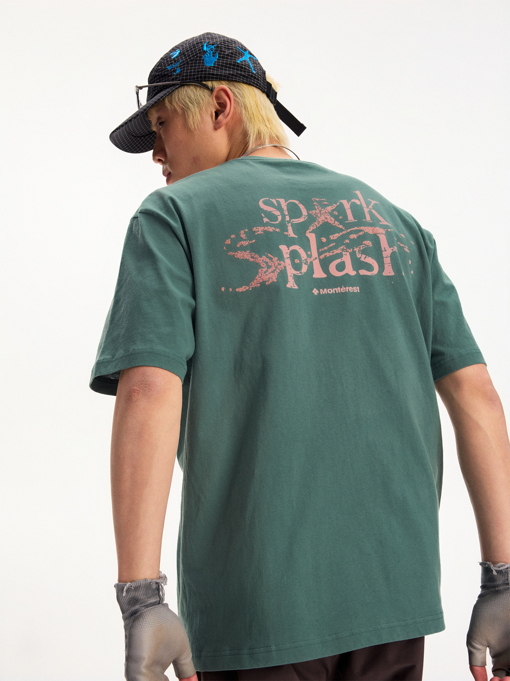 Футболка Nothomme Monterest Spark Splash зеленый