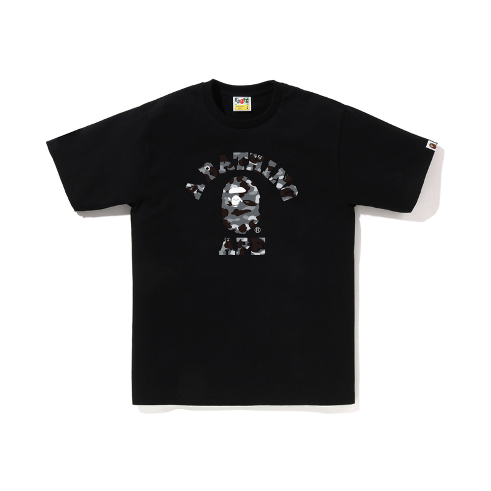 A Bathing Ape Bathing Ape 1st Camo College Футболка серый