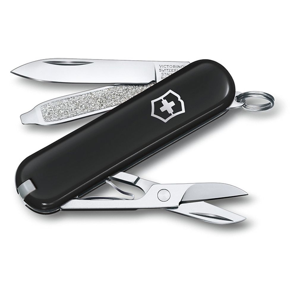 Нож перочинный Victorinox Classic Dark Illusion черный  (0.6223.3G)