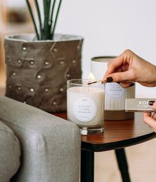 D'Anjou Lychee, свеча Coterie, Kobo Candles