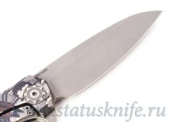 Нож TFK LEM Techno Hornet Project S125V Titanium engravedфотография - 6
