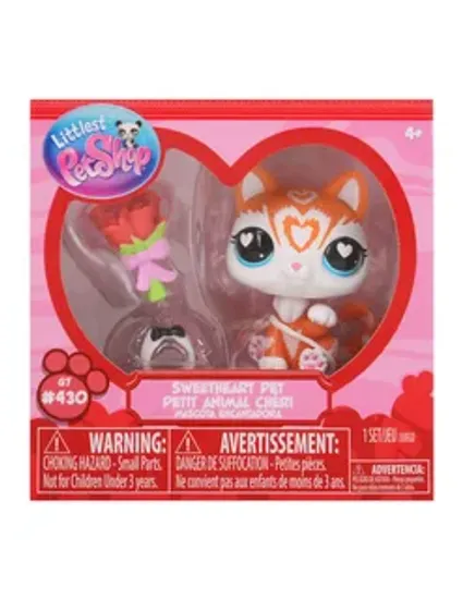 Игровой набор-сюрприз Littlest Pet Shop Праздники, День святого Валентина: Рыжий кот