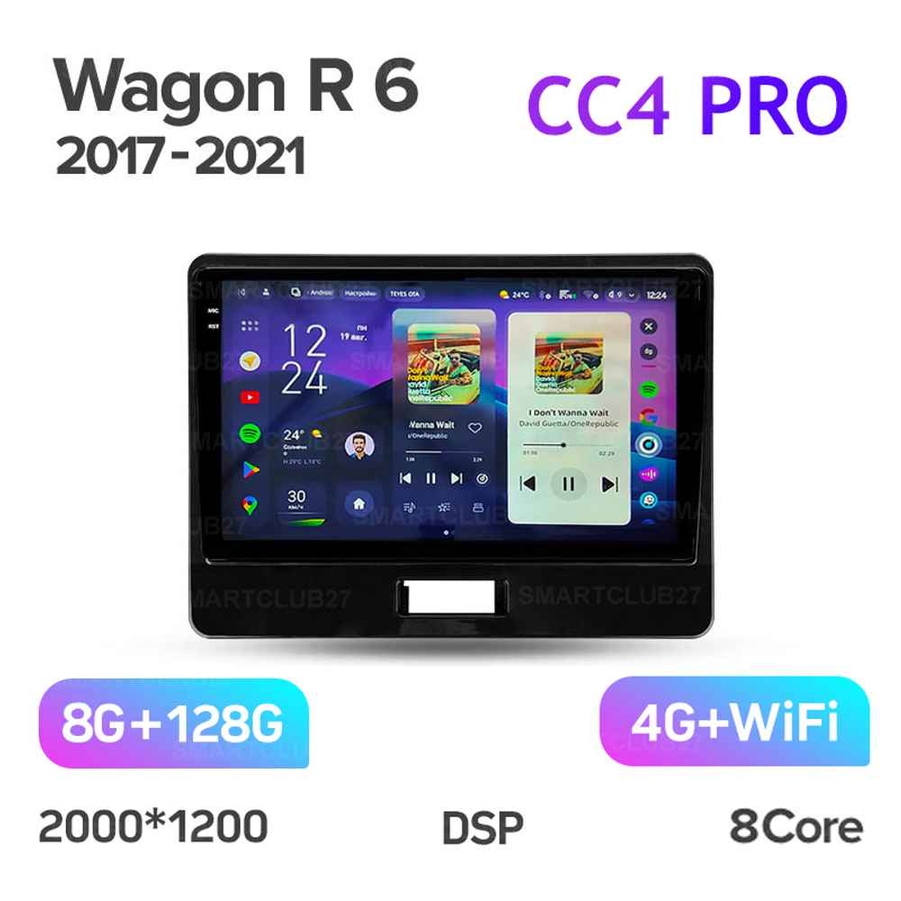Teyes CC4 Pro 9" для Suzuki Wagon R 6 2017-2021