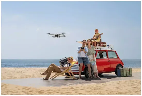 Квадрокоптер DJI Mini 2 Fly More Combo, gray