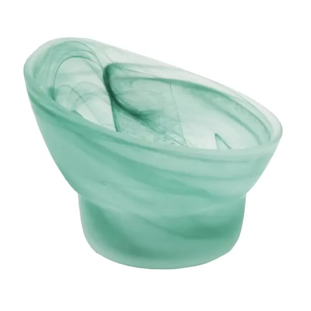 Салатник 600 мл d 15 см h11 см Green Sky косой конус матовое стекло P.L. Proff Cuisine [4]