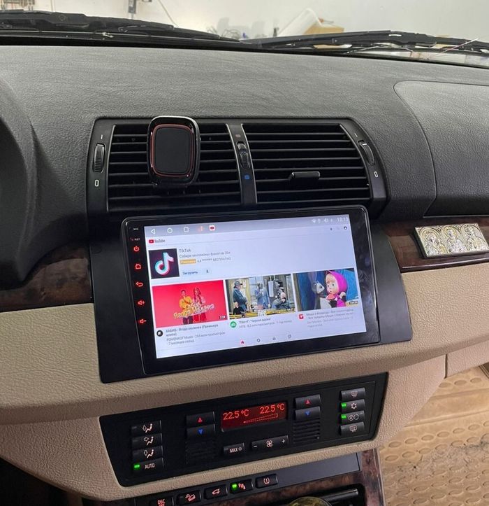 Магнитола для BMW X5 (E53) 2000-2007, 5 (E39) 1996-2003 - AK301R9-MTK-LTE Android 10, SIM-слот