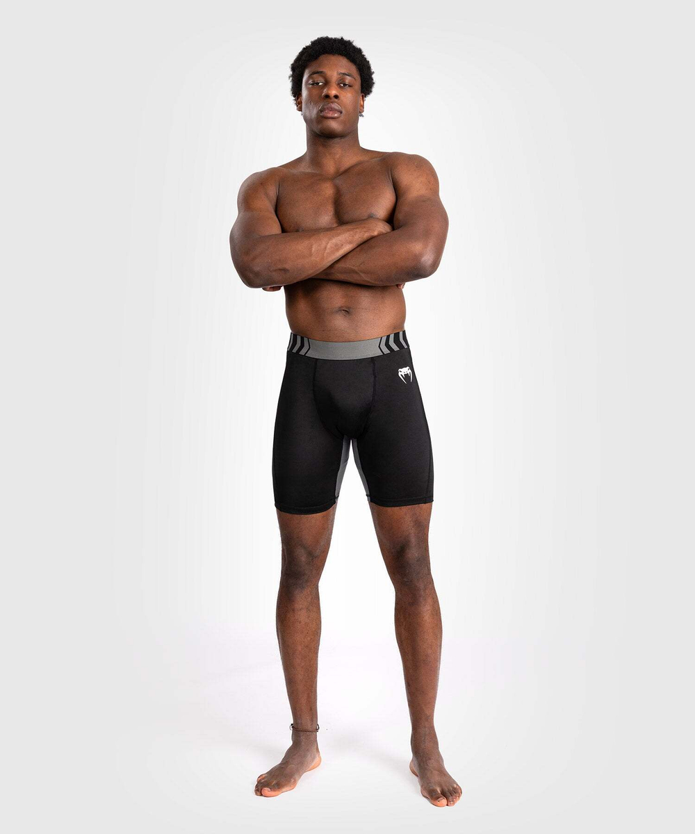 Шорты компрессионные Venum Tempest Black/Grey