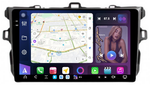 Магнитола для Toyota Corolla 150 2006-2013 (рамка тип 1) - FarCar S500-TS20 монитор 9.5" 2K QLED на Android 14, Быстрейшая, CarPlay, 4G SIM-слот