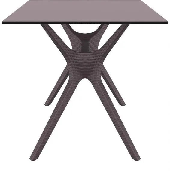 Стол Ibiza Table 140х80 см коричневый